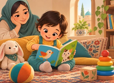 کتاب برای کودکان ۰ تا ۳ سال