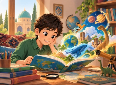 کتاب برای کودکان ۶ تا ۹ سال